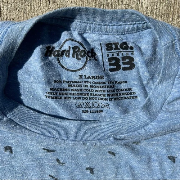 Hard Rock Cafe Mall of America Imagine Dragons T Shirt Mens XL Blue - Picture 2 of 5